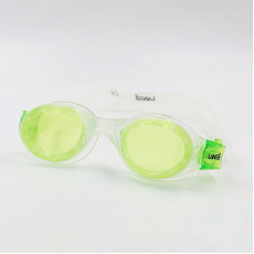 少年柔軟貼合泳鏡 - 透明/綠 (772437)