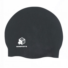 超柔軟矽膠泳帽 - 黑 (SS-160BK)