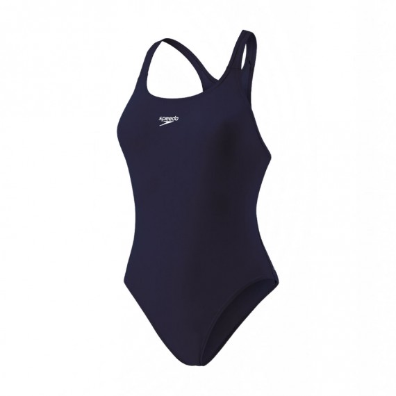 女子基礎訓練連身泳衣-深藍 (838027877780)