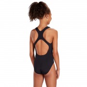 少女基礎訓練連身泳衣-黑 (8007280001)