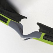 成人捕獵者型鈦鏡面塗層變色泳鏡-黑/青檸 (320846)