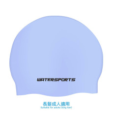 超柔軟長髮泳帽 - 紫藍 (AEP-WS-162PB)