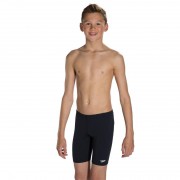 少年基礎訓練五分泳褲-黑 (8008480001)