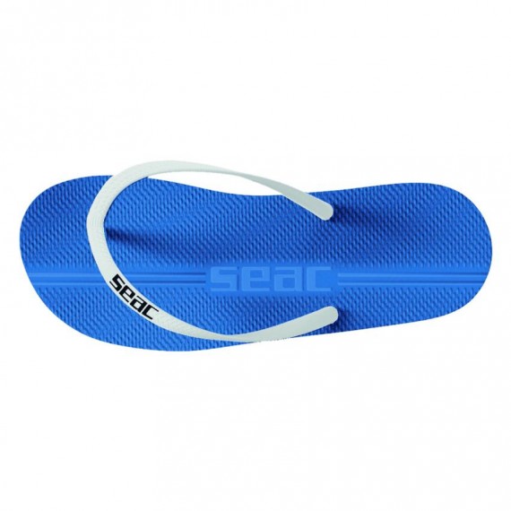 成人 Maui 沙灘拖鞋-藍/白 (1500013BW)