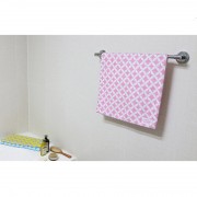 韓國製造微纖維毛巾 (80cm × 40cm)-亮星粉紅 (RTW03S)