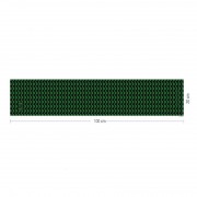 韓國製造微纖維毛巾 (100cm × 20cm)-波紋綠 (RTW02A)