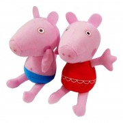 Peppa & George 布玩偶-粉紅 (382151)